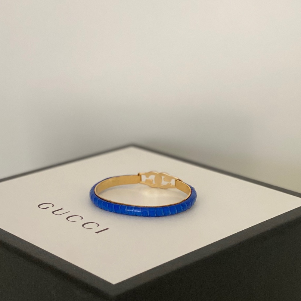 Sold Gucci GG snakeskin Bracelet Luxury GIFT! - Picture 6 of 6